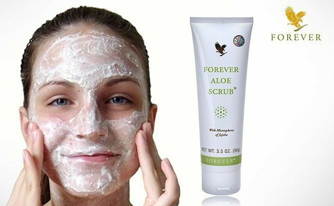 کرم اسکراب لایه بردار آلوئه ورا  Aloe Scrub